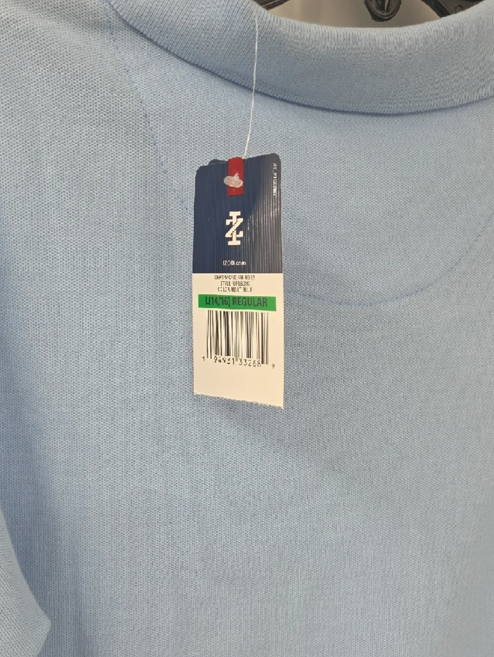 Boys IZOD Light Blue Classic Cotton Polo
